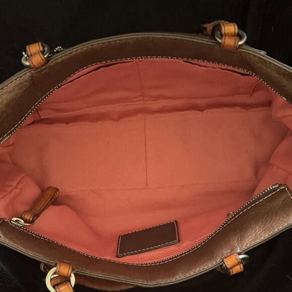 Brown Coach Shoulder Bag - Picture 3 of 6